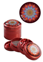 Black Leaf Mandala1 Grinder 4-pza Black Leaf Mandala1 Grinder 4-pza