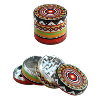 Black Leaf Totem Aluminium Grinder 4-pza Black Leaf Totem Aluminium Grinder 4-pza