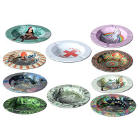 'Black Leaf' Cenicero de Metal 'Black Leaf' Cenicero de Metal