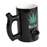 Black Leaf Copa Bong de Cerámica Wake+Bake Black Leaf Copa Bong de Cerámica Wake+Bake