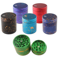 Black Leaf Aluminio Grinder CROWN 4 pza Black Leaf Aluminio Grinder CROWN 4 pza