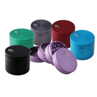 Black Leaf Aluminio Grinder 4 pza seda mate Black Leaf Aluminio Grinder 4 pza seda mate