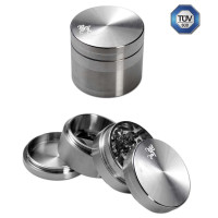 BL Grinder de acero inoxidable 4 pza BL Grinder de acero inoxidable 4 pza