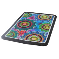 Black Leaf Dab Mat MANDALA Black Leaf Dab Mat MANDALA