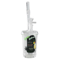 Black Leaf Bong Copa de Cristal GANJA COLADA Black Leaf Bong Copa de Cristal GANJA COLADA