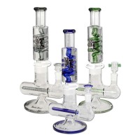 BL Bong de Líquido con Espiral y Inline Slit BL Bong de Líquido con Espiral y Inline Slit