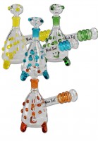 Black Leaf Pipa de cristal con pie Black Leaf Pipa de cristal con pie